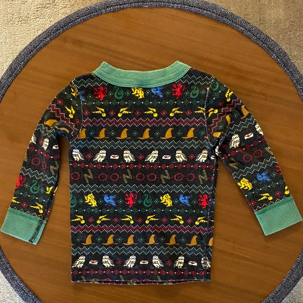 Hanna Andersson Harry Potter Kids Long John Pajama Top. Size 2T